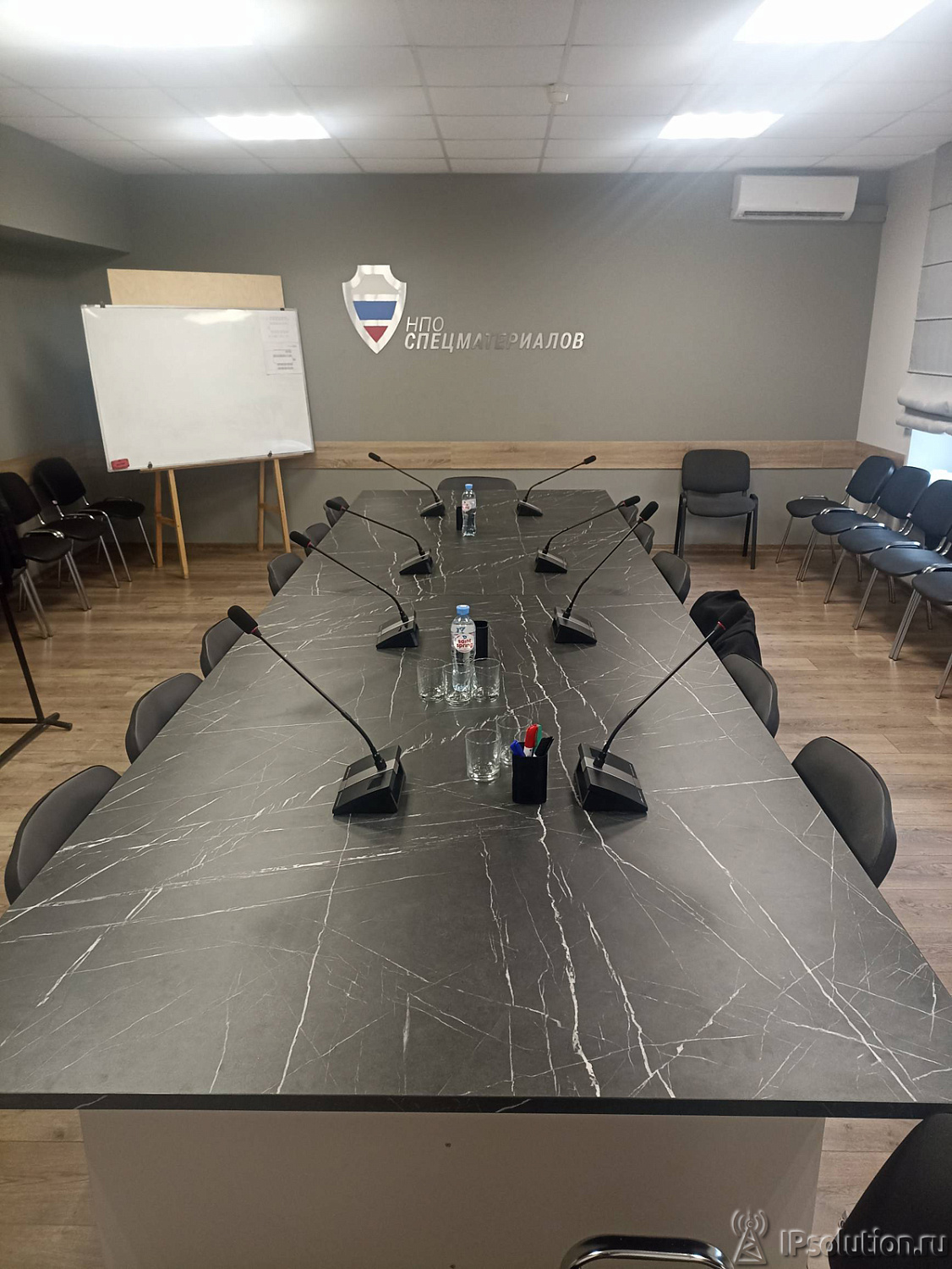 Оборудование конференц-зала для АО «НПО Спецматериалов»